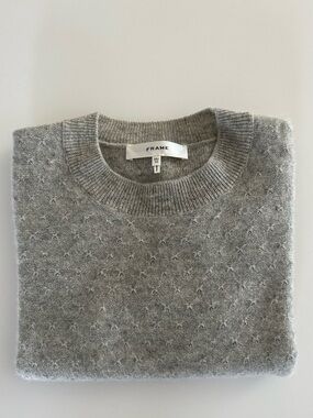 Frame Cashmere Short-Sleeved Sweater